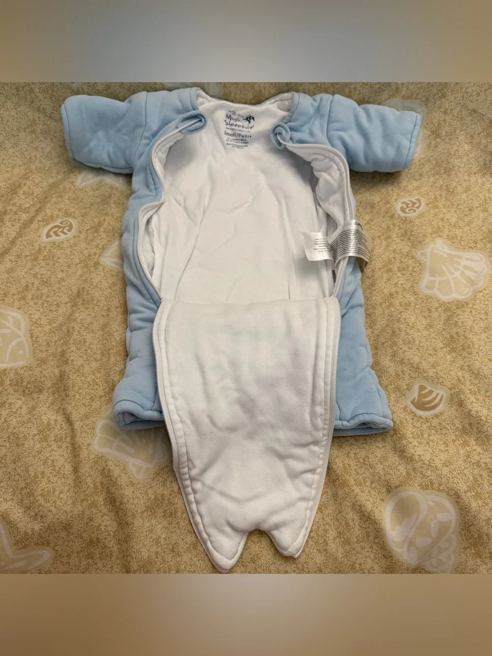 Baby Merlin’s Magic Sleepsuit Blue Size Small 3-6M
